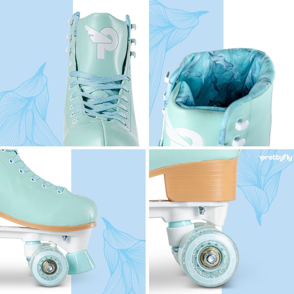 Prettyfly Patine cu rotile ajustabile marime 35-38 Blue