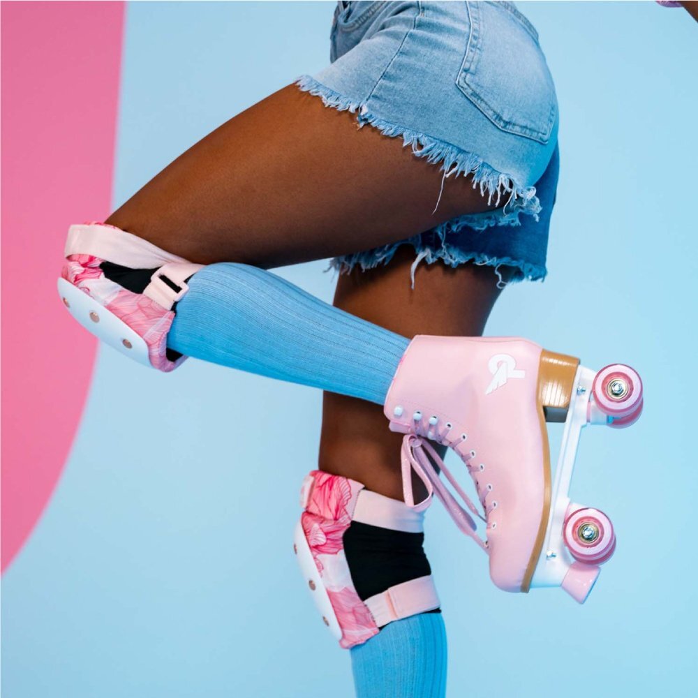 Prettyfly Patine cu rotile ajustabile marime 35-38 Pink