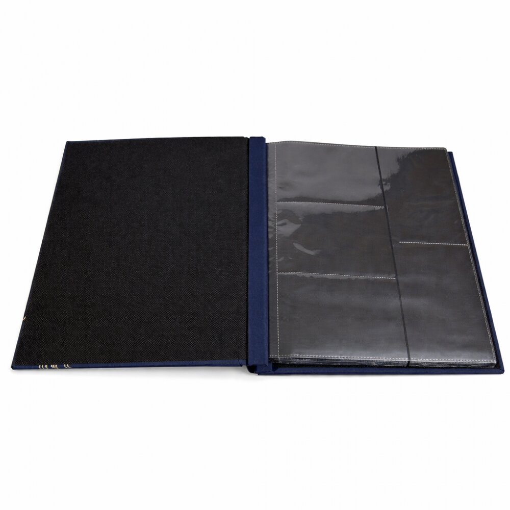 Procart Album foto 500 fotografii format 10x15 buzunare stocare model floral albastru