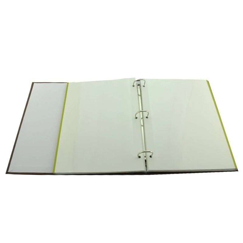 Procart Album foto classic 23x28 cm 50 pagini albe autoadezive tip caiet mecanic culoare maro