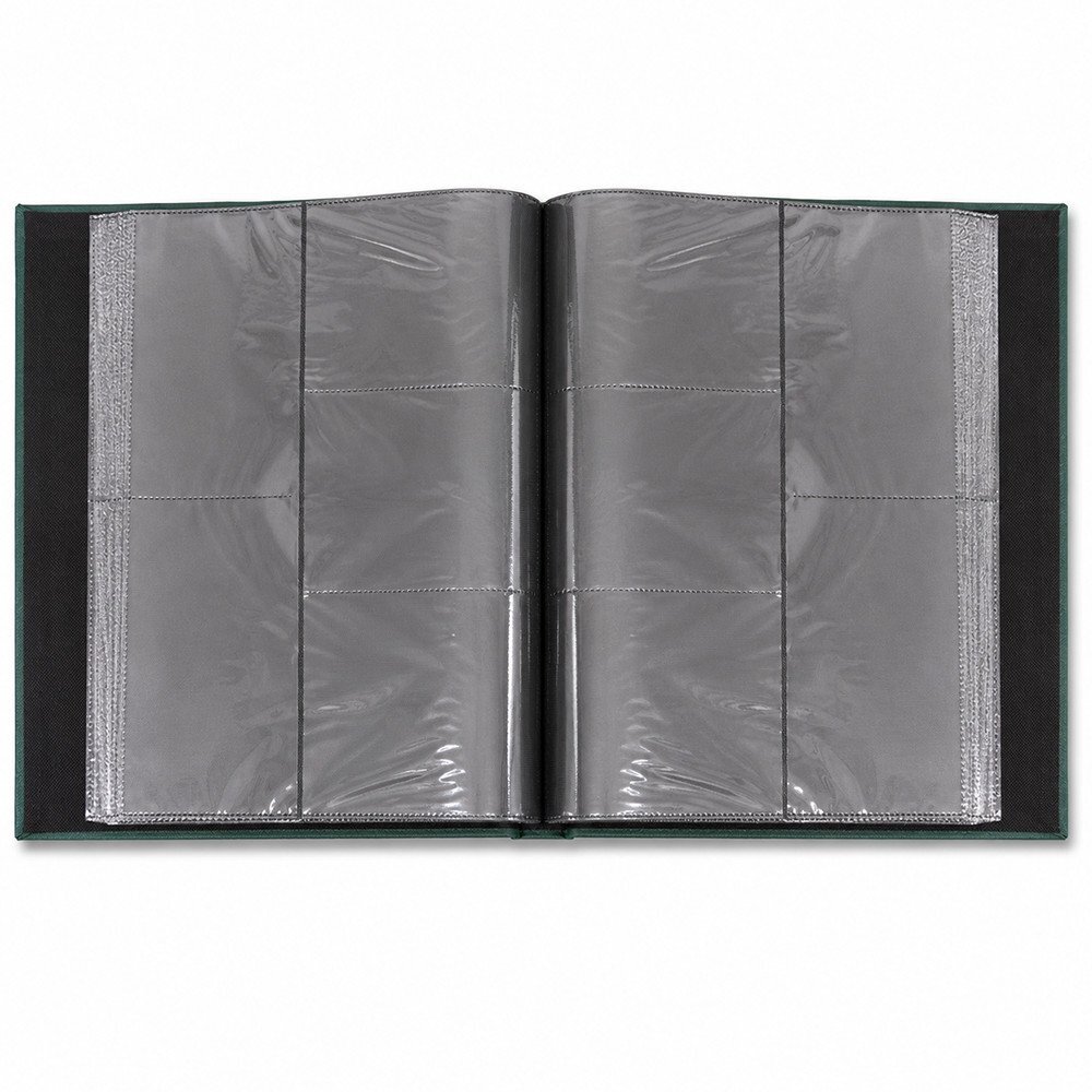 Procart Album foto premium memories 500 fotografii 10x15 buzunare individuale coperta verde cu imprimeu auriu