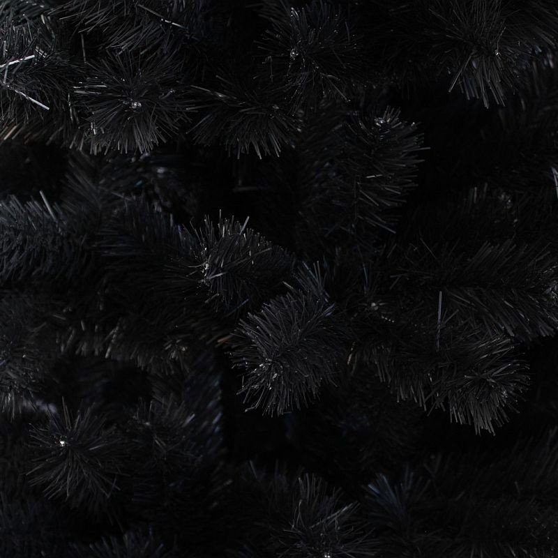 Procart Brad artificial royal black 220 cm coroana bogata 14 niveluri 89 ramuri 536 ace diametru 138 cm