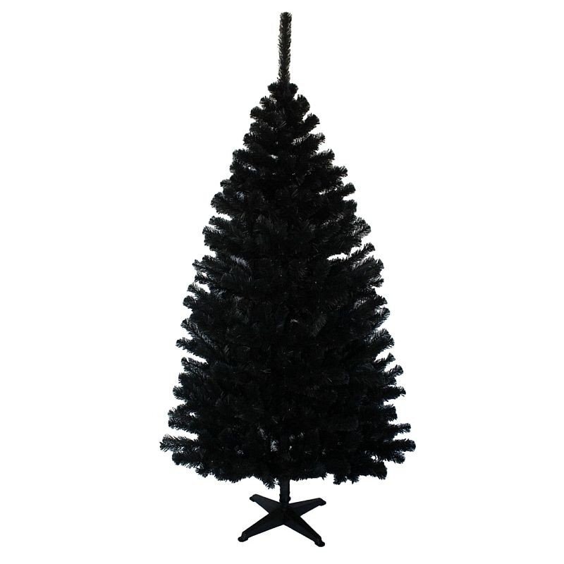 Procart Brad artificial royal black 220 cm coroana bogata 14 niveluri 89 ramuri 536 ace diametru 138 cm
