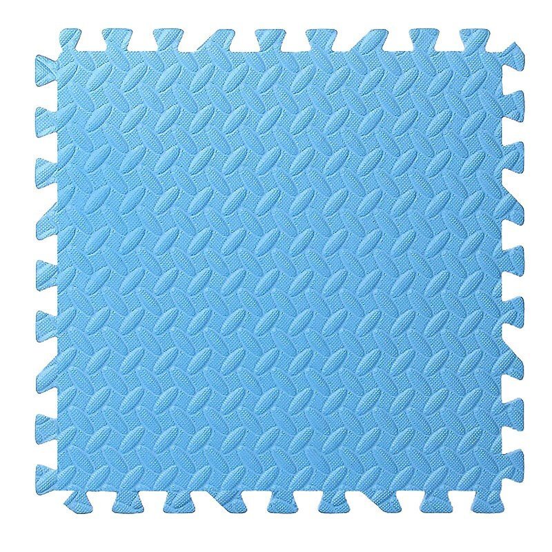 Procart Covoras puzzle xl 60x60 cm grosime 2 cm spuma eva 2 piese culoare albastru deschis