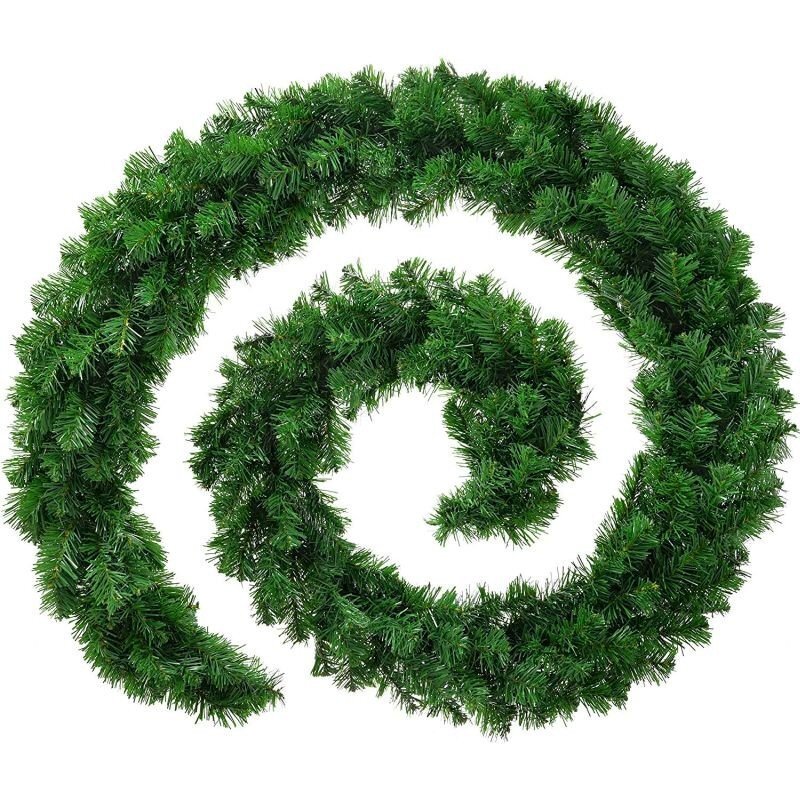 Procart Ghirlanda decorativa luxury pine din crengi de brad artificial lungime 5.4 m ace 3d decor craciun