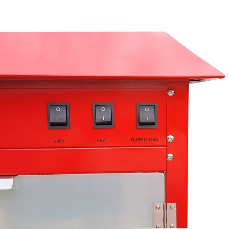 Procart Masina pentru popcorn 1600w vas teflon 100 g 200-230 grade celsius roti deplasare