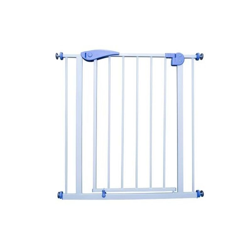 Procart Poarta metalica de siguranta pentru copii deschidere dubla reglabila 75-85 cm protectie scari