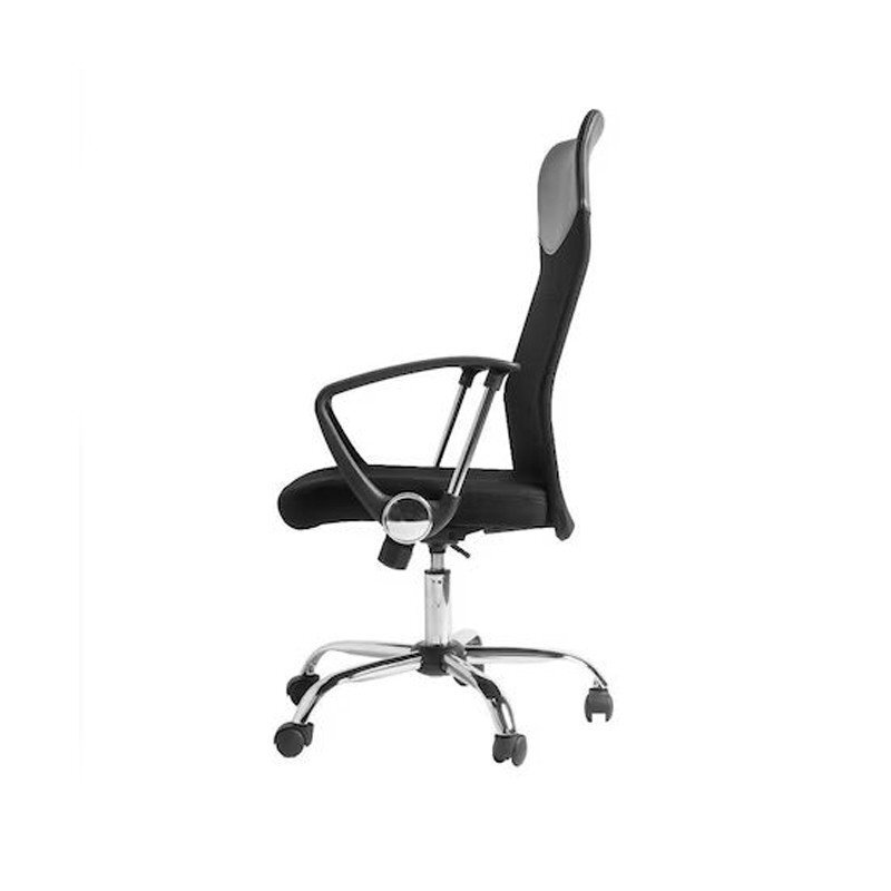 Procart Scaun ergonomic de birou directorial spatar inalt inaltime reglabila sezut inclinabil negru