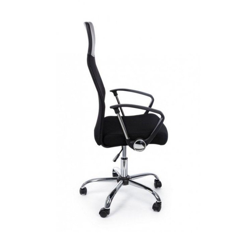 Procart Scaun ergonomic de birou directorial spatar inalt inaltime reglabila sezut inclinabil negru