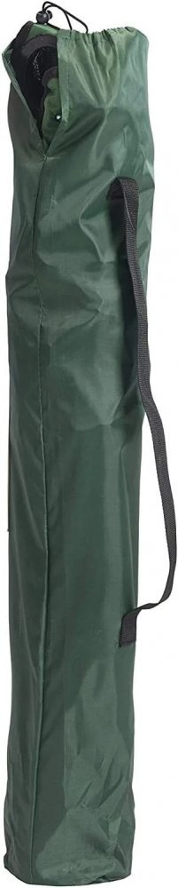 Procart Scaun pentru camping pliabil si portabil suport pahar 50x82x80 cm verde