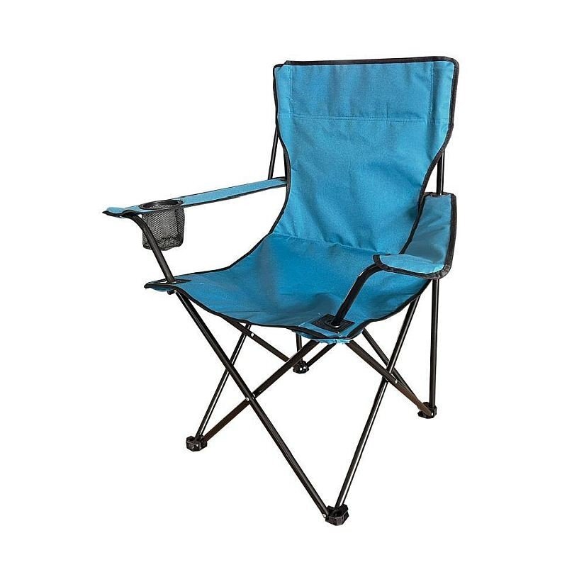 Procart Scaun pliabil camping manere suport pahar 50x82x80 cm