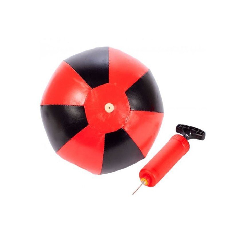 Procart Set de box pentru copii manusi si para box pompa pentru umflat inaltime relgabila 70-106 cm