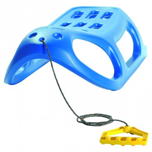 Prosperplast Sanie Little Seal albastra copii si adulti usoara robusta cu sina alunecare din otel 86x46x25 cm