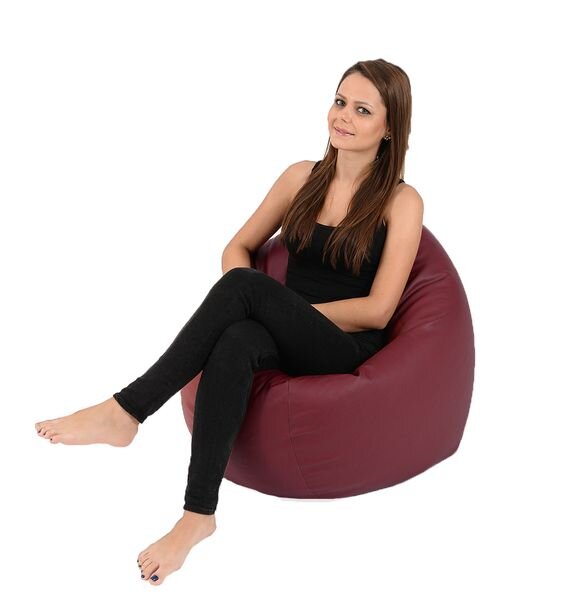 Pufrelax Fotoliu beanbag relaxo plum umplut cu perle polistiren
