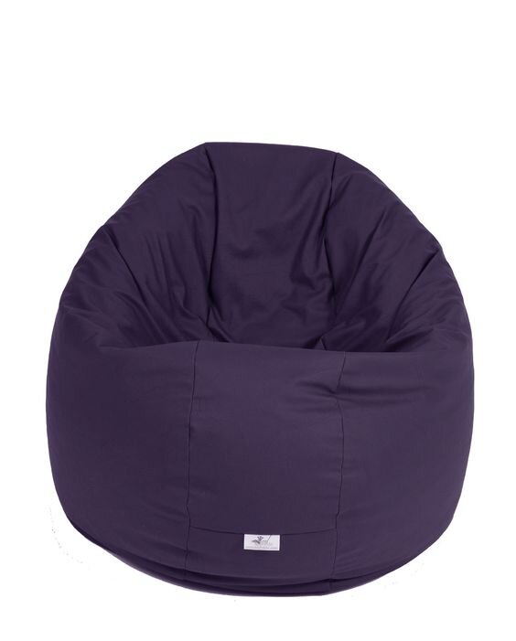 Pufrelax Fotoliu beanbag relaxo purple umplut cu perle polistiren