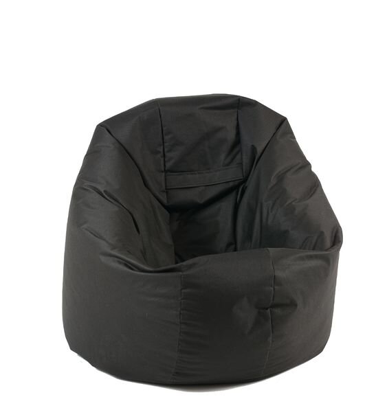 Pufrelax Fotoliu beanbag relaxo teteron black umplut cu perle polistiren