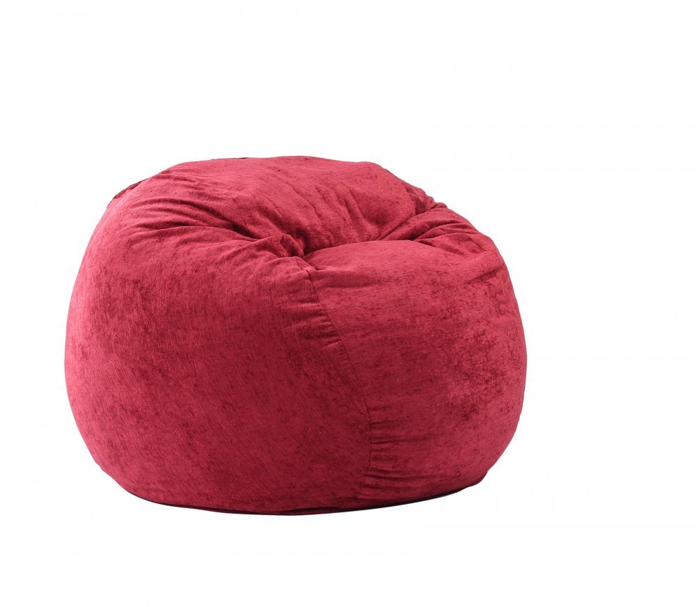 Pufrelax Fotoliu king size xl sour cherry gama premium rustic mare umplut cu fulgi de burete memory mix