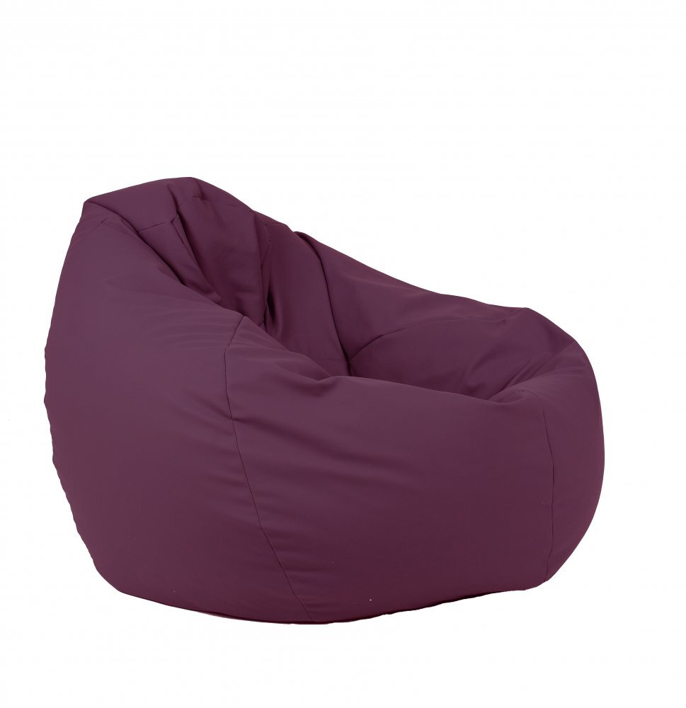 Pufrelax Fotoliu mediu nirvana grande plum umplut cu perle polistiren beanbag marca