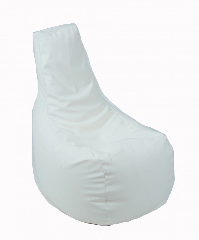 Pufrelax Fotoliu mediu sunlounger evo alb umplut cu perle polistiren marca