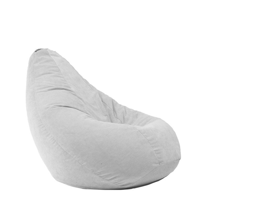 Pufrelax Fotoliu mic copii 4-14 ani nirvana light agora grey husa detasabila umplut cu perle polistiren