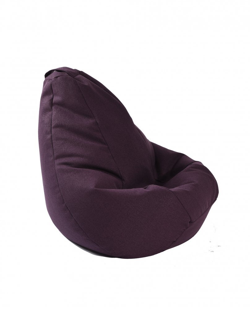 Pufrelax Fotoliu nirvana hobbit fancy purple cu husa detasabila textila umplut cu perle polistiren