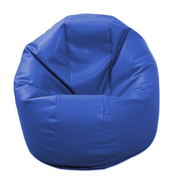 Pufrelax Fotoliu pentru copii 2-14 ani relaxo albastru umplut cu perle polistiren marca