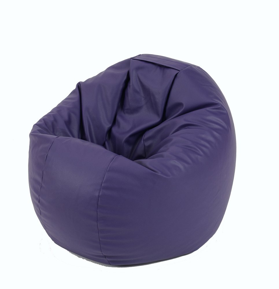 Pufrelax Fotoliu pentru copii 2-14 ani relaxo indigo umplut cu perle polistiren