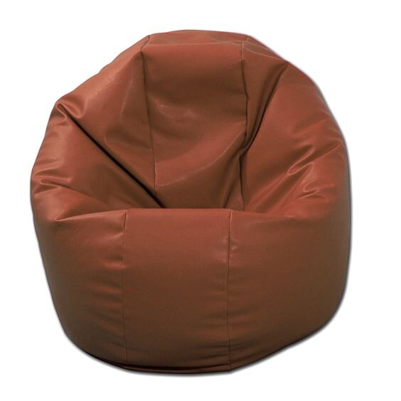 Pufrelax Fotoliu puf pentru copii 2-14 ani relaxo brown umplut cu perle polistiren