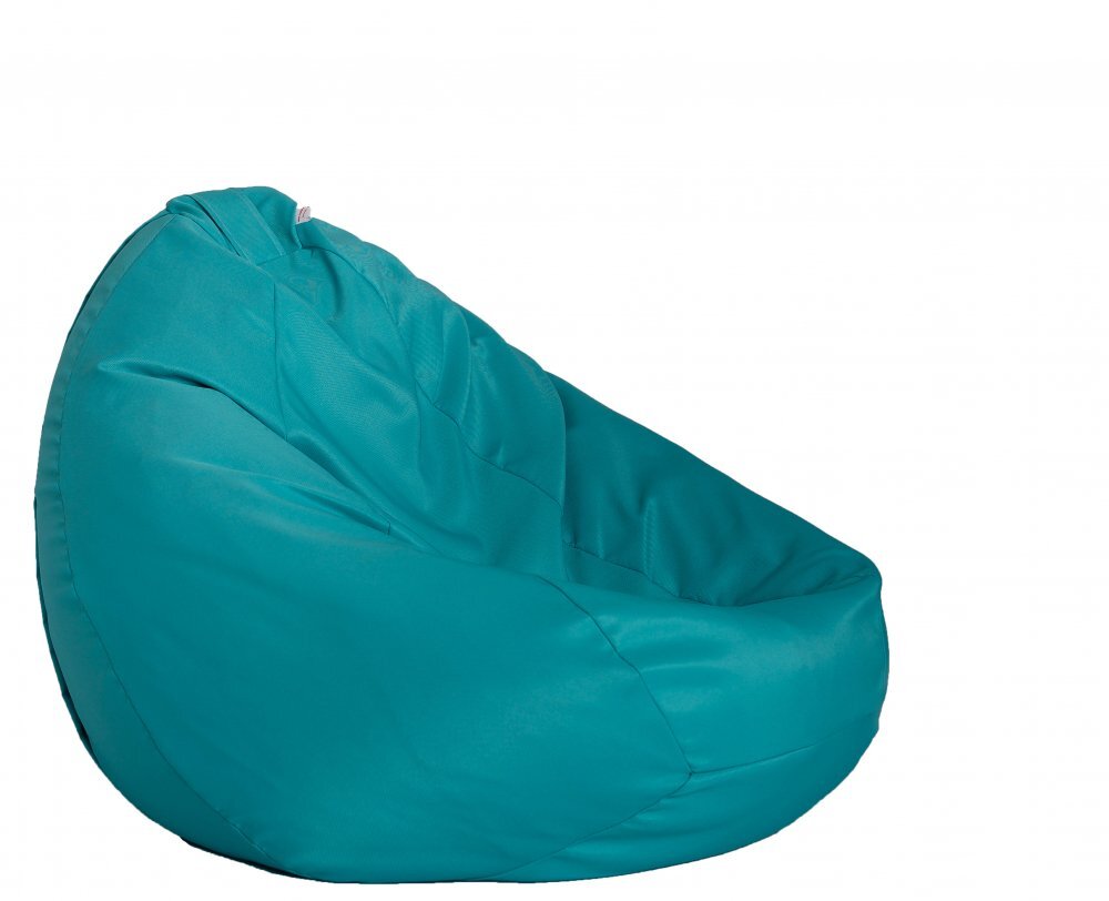 Pufrelax Fotoliu puf tip sac nirvana grande panama aqua pretabil si la exterior umplut cu perle polistiren