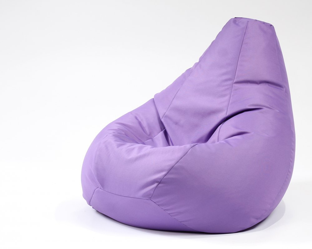 Pufrelax Fotoliu puf tip sac nirvana hobbit panama mov pretabil si la exterior umplut cu perle polistiren