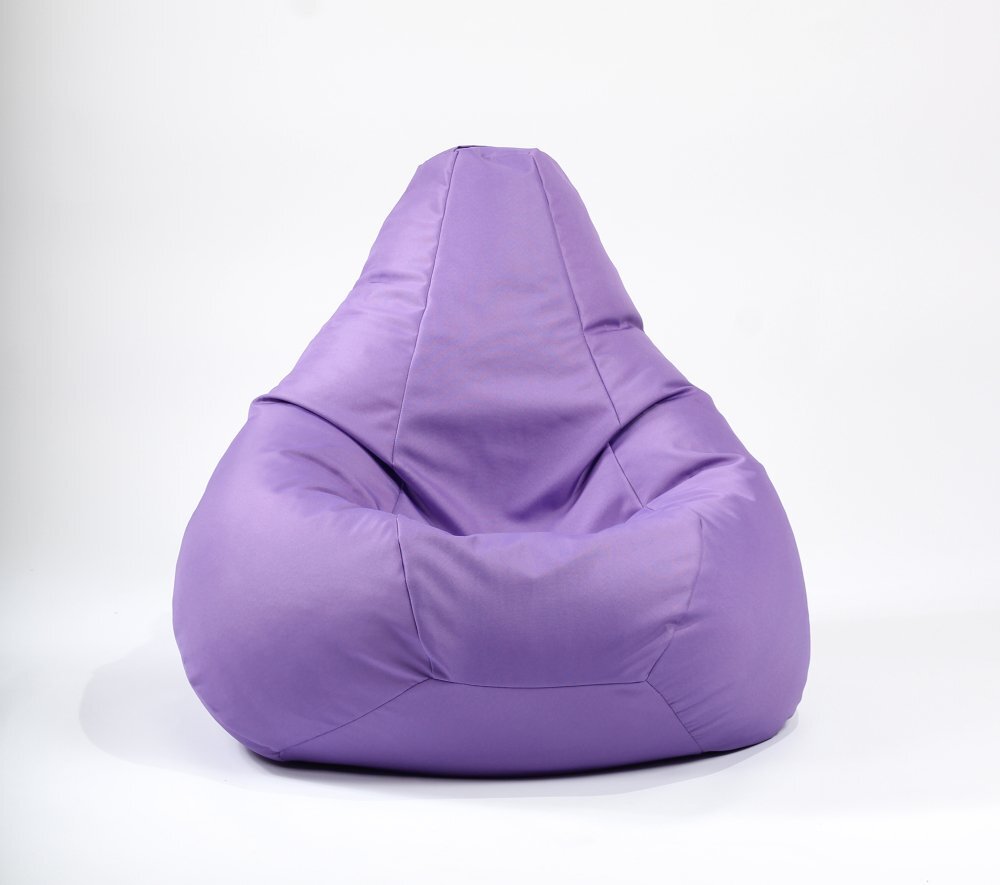 Pufrelax Fotoliu puf tip sac nirvana hobbit panama mov pretabil si la exterior umplut cu perle polistiren