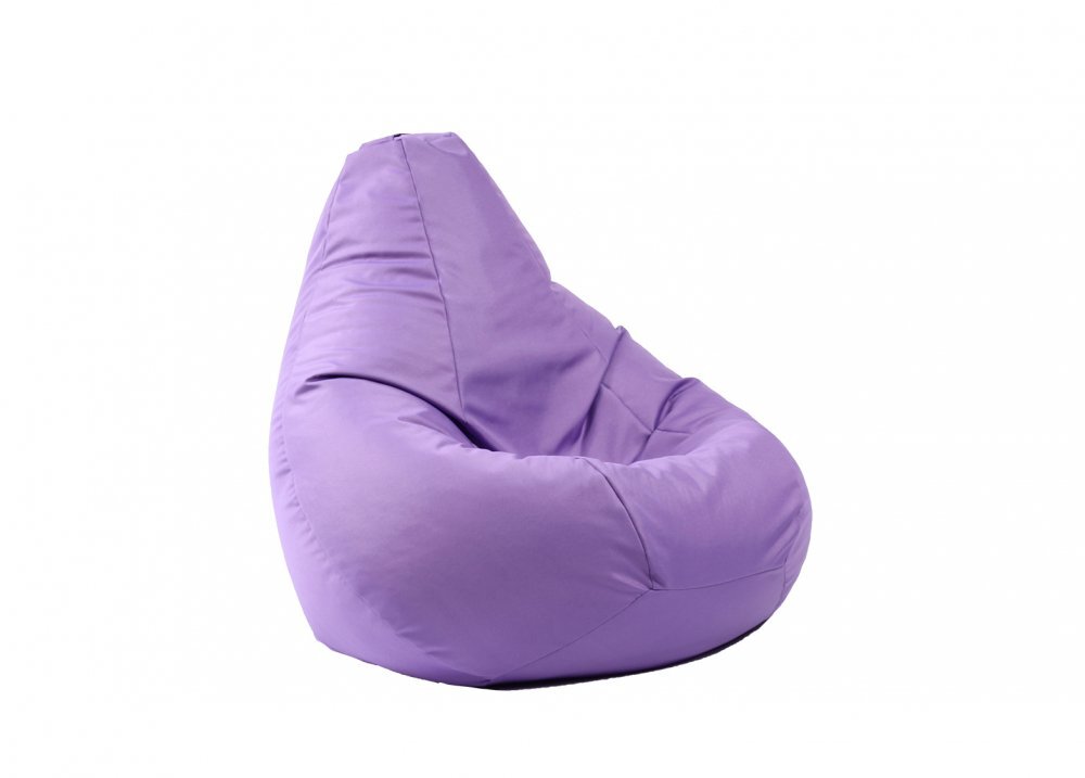 Pufrelax Fotoliu puf tip sac nirvana hobbit panama mov pretabil si la exterior umplut cu perle polistiren