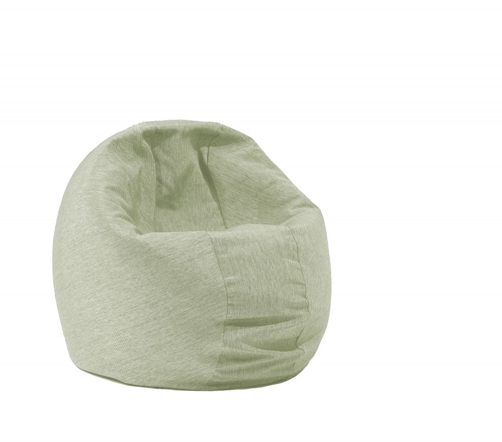 Pufrelax Fotoliu relaxo light olive cu husa detasabila textila umplut cu perle polistiren