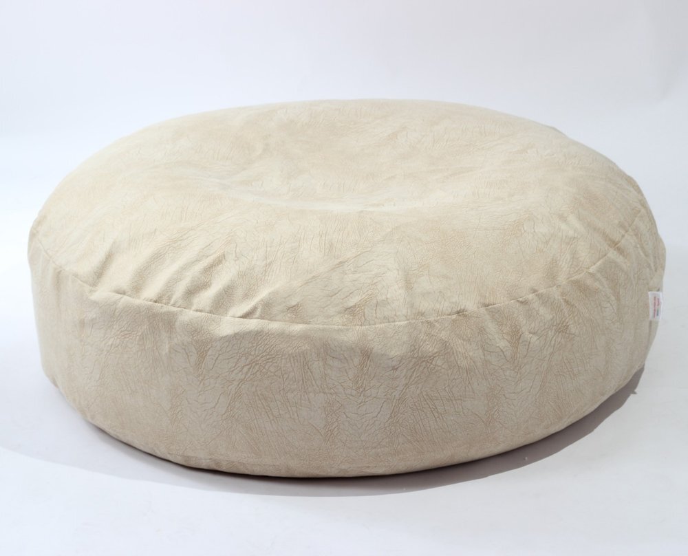 Pufrelax Fotoliu relaxo xl marble cu husa detasabila textila umplut cu perle polistiren