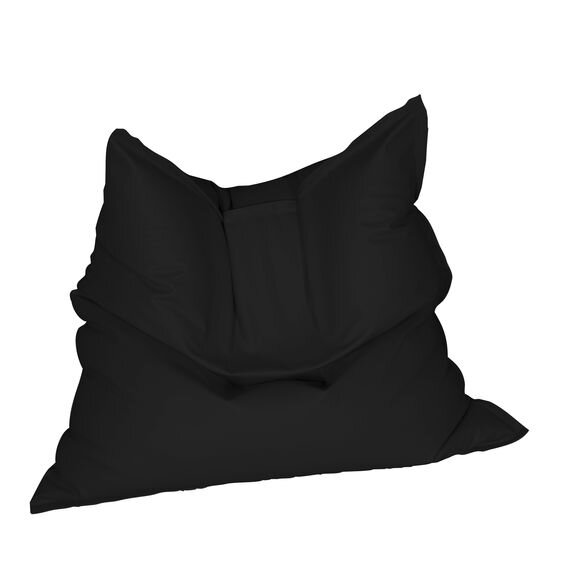 Pufrelax Fotoliu tip perna magic pillow teteron black pretabil si la exterior umplut cu perle polistiren
