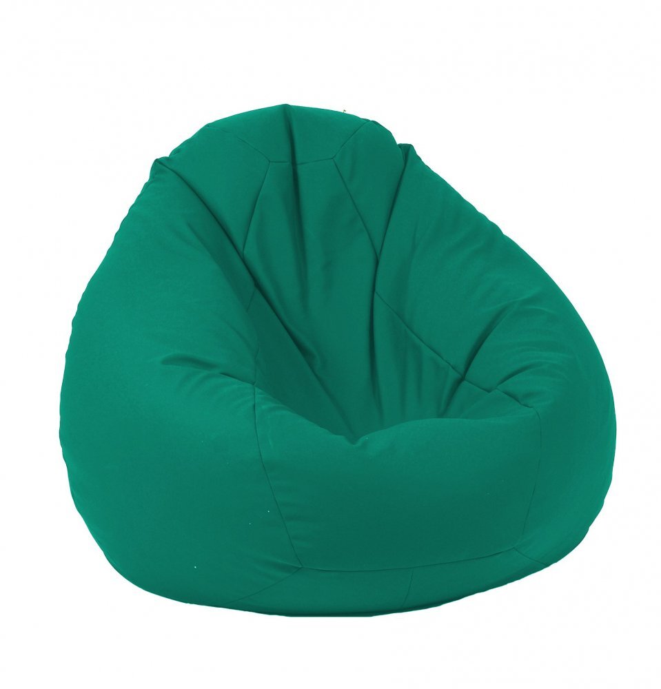 Pufrelax Fotoliu tip sac nirvana gigant smarald pretabil si la exterior umplut cu perle polistiren beanbag marca