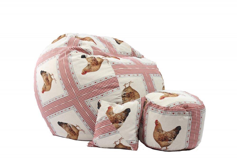 Pufrelax Set Fotoliu king size otoman perna decorativa henny umplut cu fulgi de burete memory mix