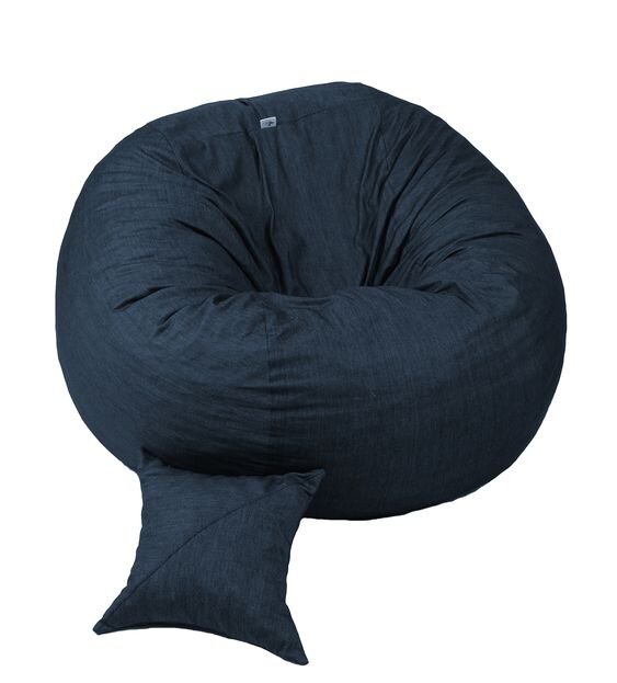 Pufrelax Set fotoliu puf matusalem perna decorativa umplut cu fulgi de burete memory mix