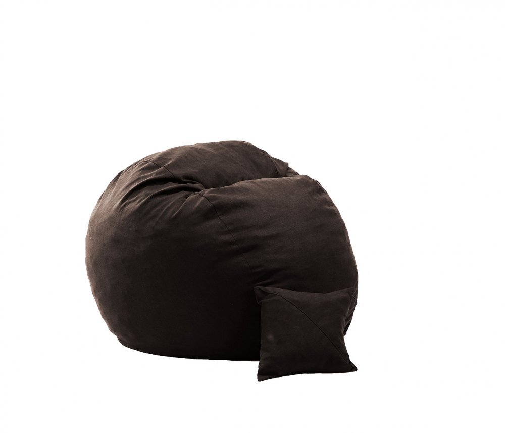 Pufrelax Set fotoliu puf matusalem si perna decorativa umplut cu fulgi de burete memory mix
