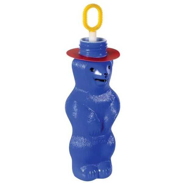 Pustefix Bubble Toys Mini ursulet baloane de sapun albastru