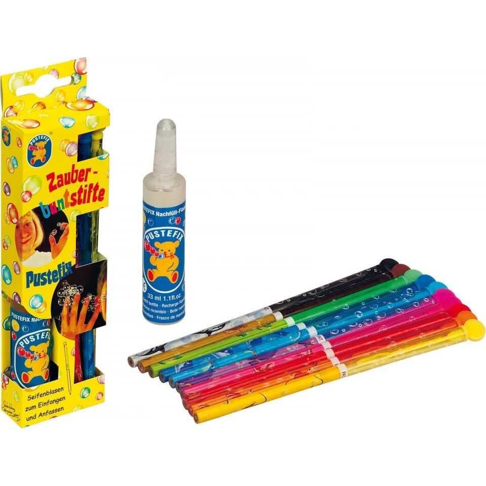 Pustefix Bubble Toys Set 10 creioane baloane de sapun