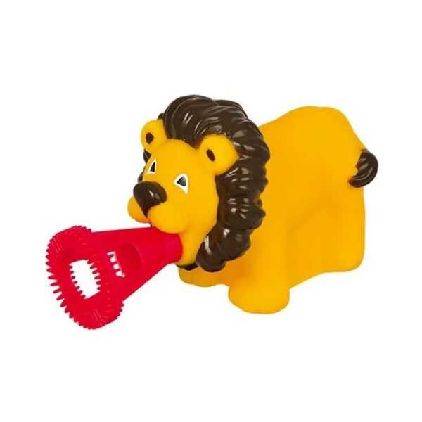 Pustefix Bubble Toys Set baloane de sapun Bubbelix 5 figurine vesele mini animale safari