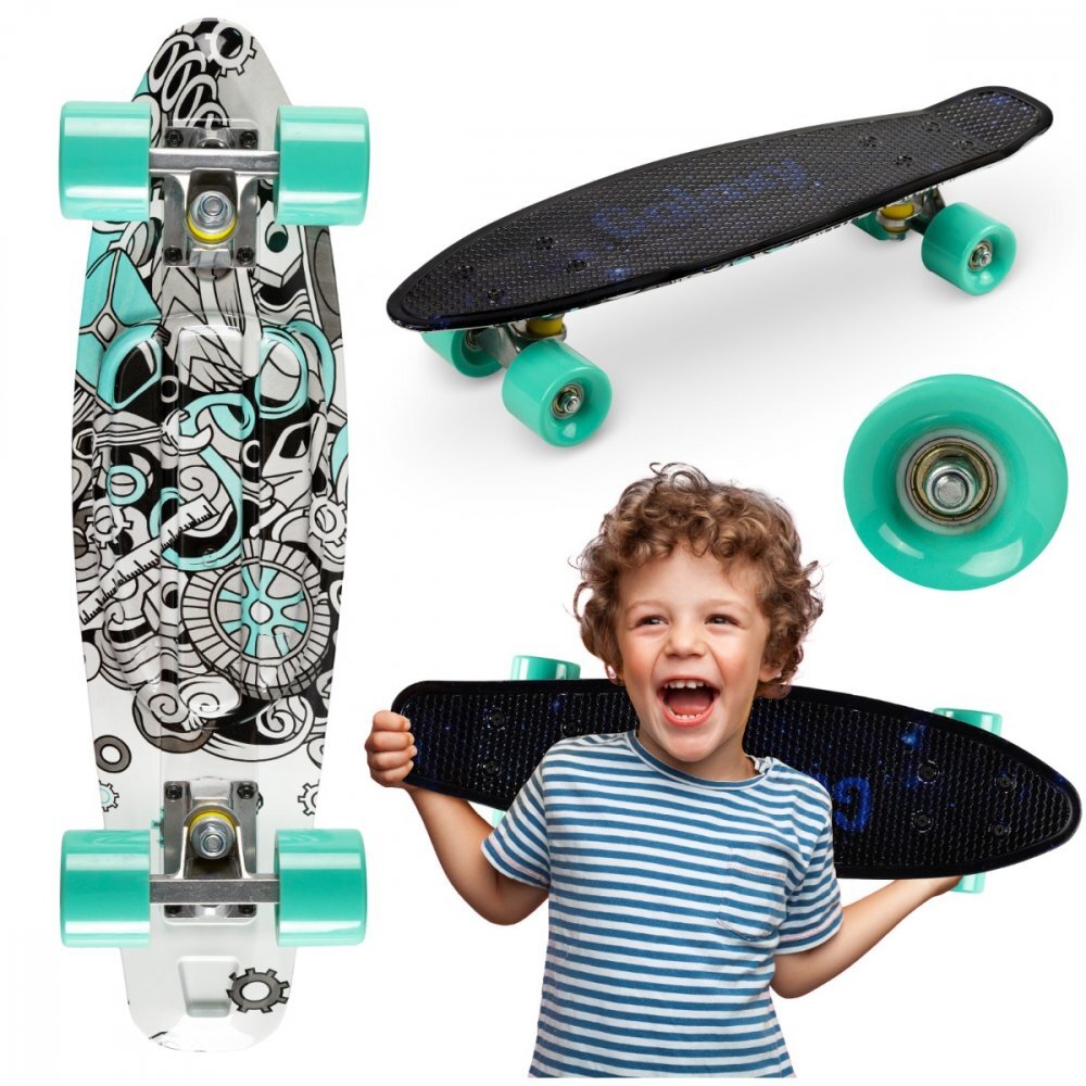 QKids Skateboard copii Galaxy Industrial