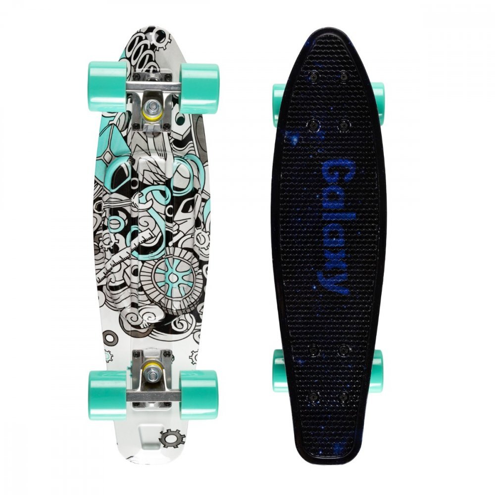 QKids Skateboard copii Galaxy Industrial