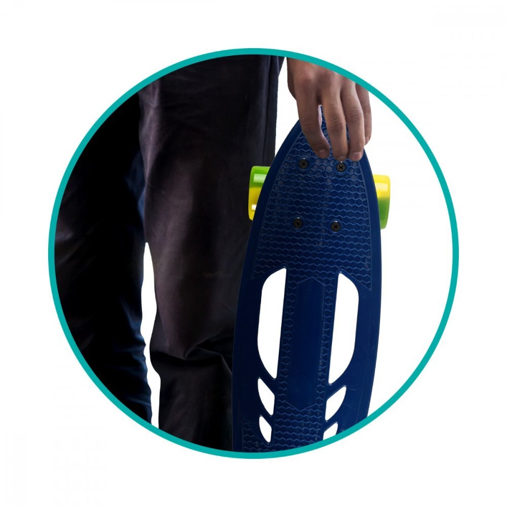 QKids Skateboard copii Galaxy Lemon