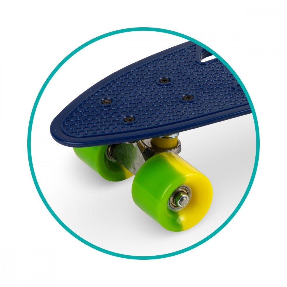 QKids Skateboard copii Galaxy Lemon