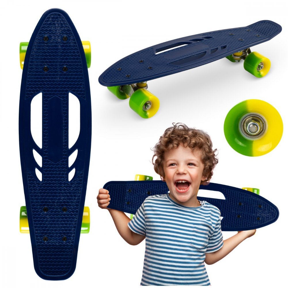 QKids Skateboard copii Galaxy Lemon