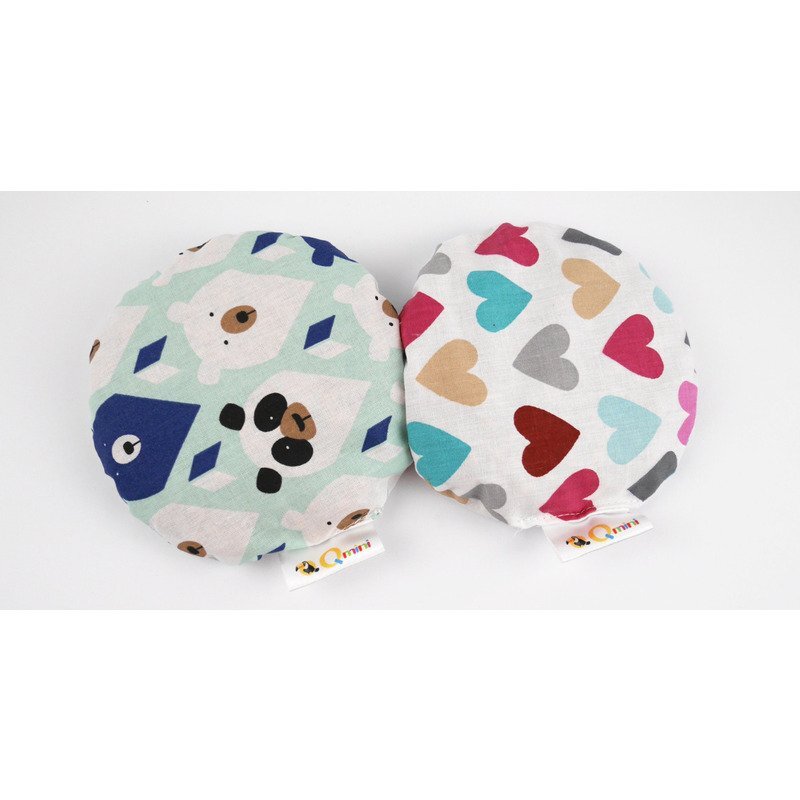 Qmini Pernuta anticolici umpluta cu samburi de cirese Pastel Hearts