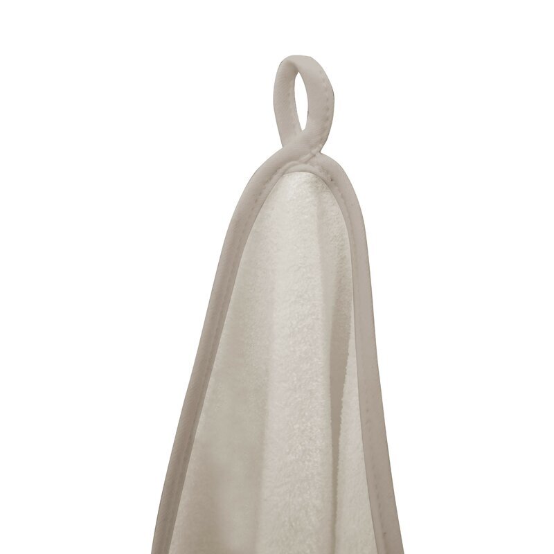Qmini Prosopel pentru copii Beige 40x40cm tricot termo-terry din bambus