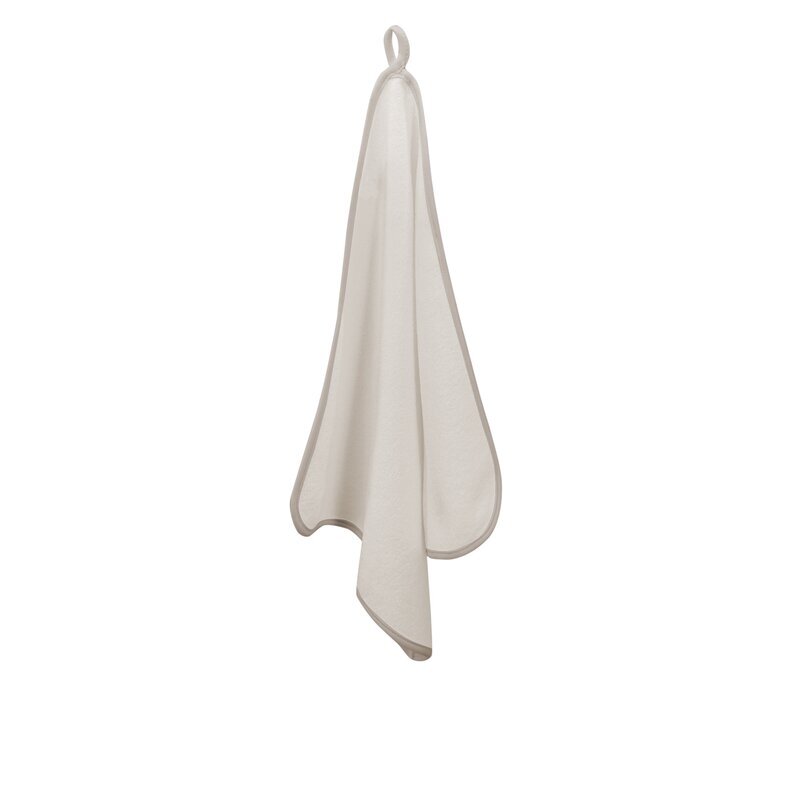 Qmini Prosopel pentru copii Beige 40x40cm tricot termo-terry din bambus